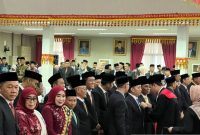 Pelantikan Anggota DPRD Lampung Selatan. Dok Istimewa