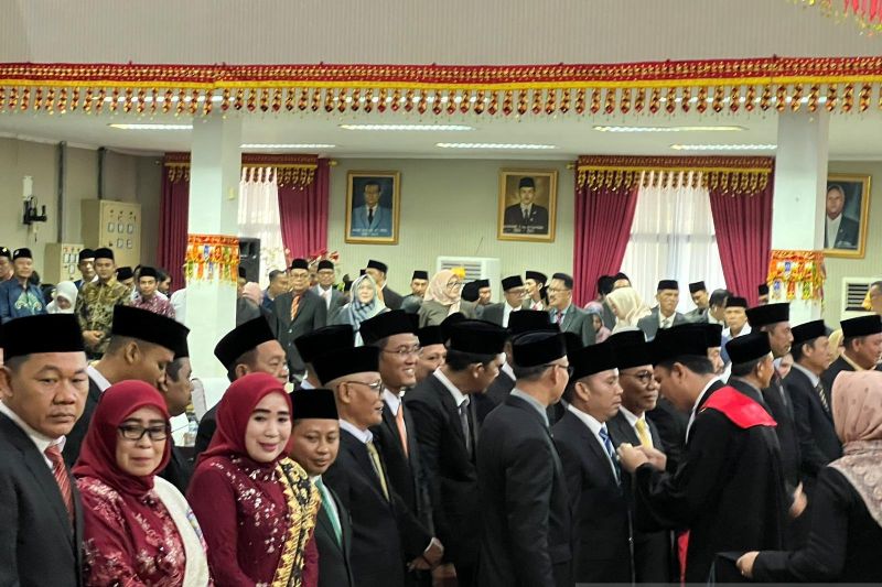 Pelantikan Anggota DPRD Lampung Selatan. Dok Istimewa