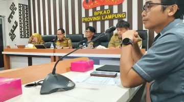 Banggar DPRD Kota Bandar Lampung Ikuti Pembahasan Evaluasi APBD 2026 di Pemprov Lampung